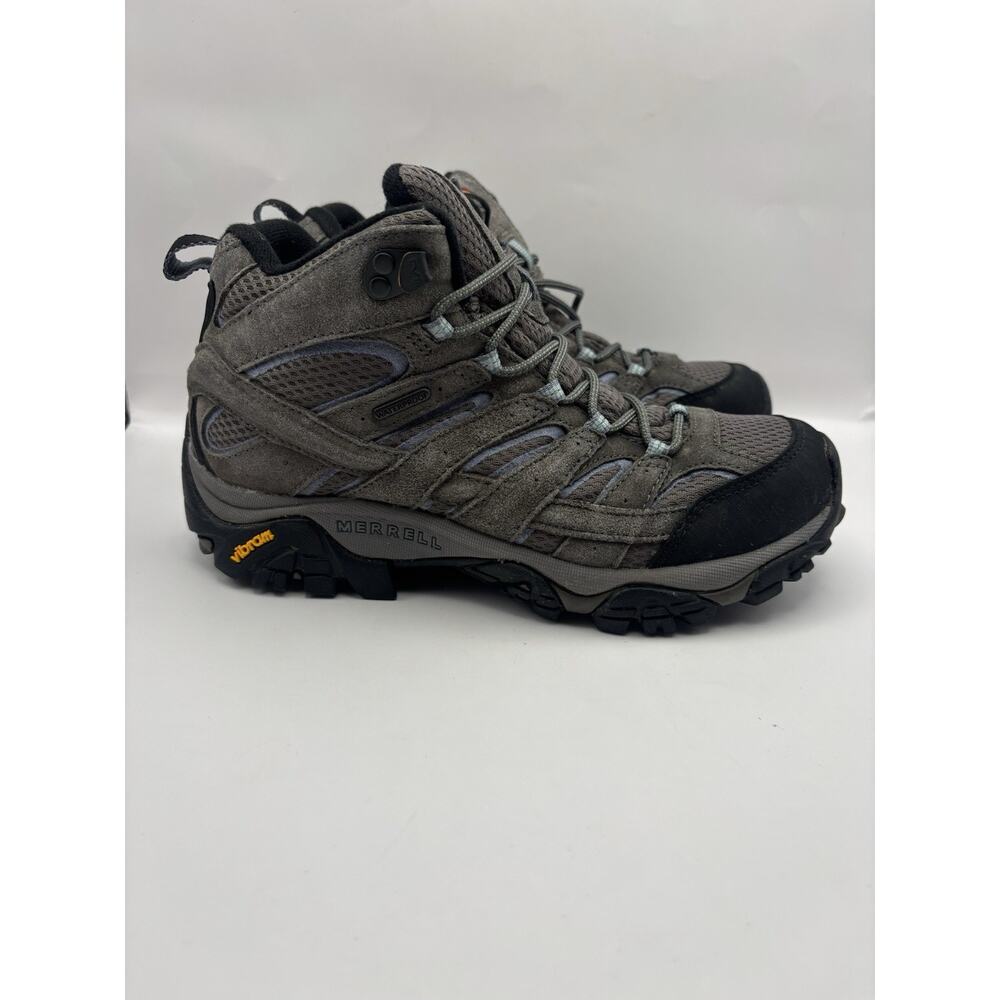Merrell Moab 2 Mid Waterproof Hiking Boots Women Size 8 Wide￼